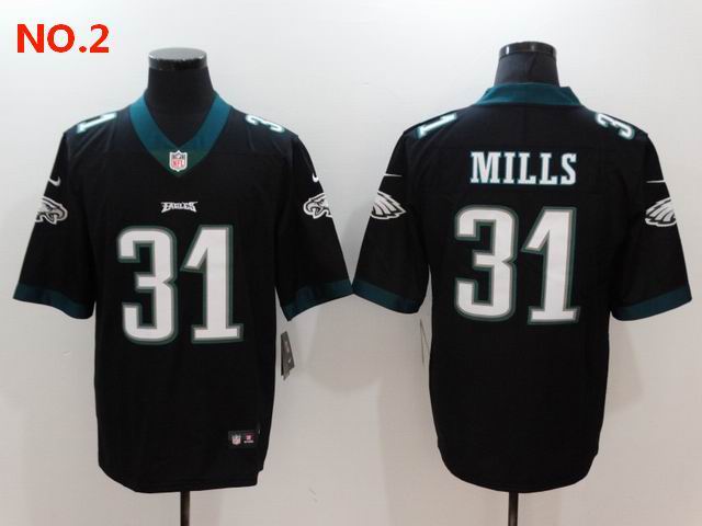 Men's Philadelphia Eagles #31 Jalen Mills Jersey NO.2;